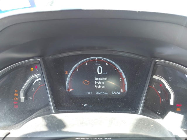 Aukcja sprzedaży 2019 Honda Civic Si, vin: 2HGFC3A5XKH752222, numer aukcji: 45759803