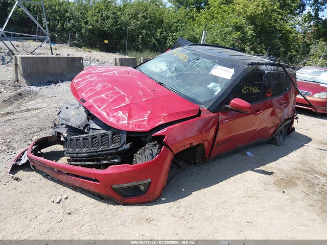 Продажа на аукционе авто 2018 Jeep Compass Altitude 4x4, vin: 3C4NJDBBXJT401486, номер лота: 45759826