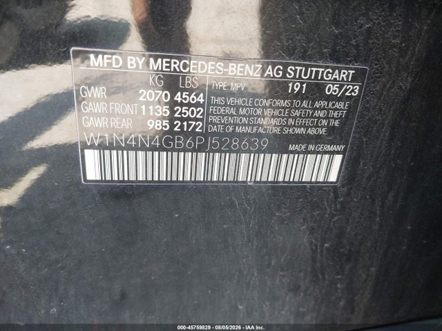 2023 Mercedes-benz Gla 250 მანქანა იყიდება აუქციონზე, vin: W1N4N4GB6PJ528639, აუქციონის ნომერი: 45759829