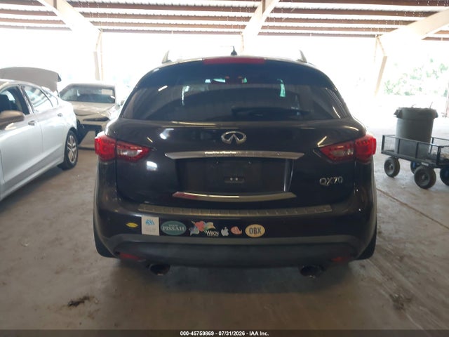 2014 Infiniti Qx70 მანქანა იყიდება აუქციონზე, vin: JN8CS1MU5EM450032, აუქციონის ნომერი: 45759869