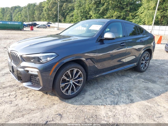 45759878 :رقم المزاد ، 5UXCY8C03L9B64800 vin ، 2020 Bmw X6 M50i مزاد بيع