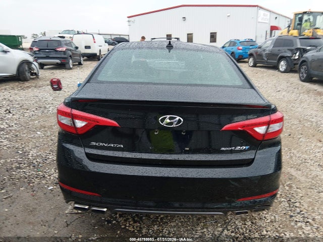2015 Hyundai Sonata Sport 2.0t მანქანა იყიდება აუქციონზე, vin: 5NPE34AB9FH098509, აუქციონის ნომერი: 45759953