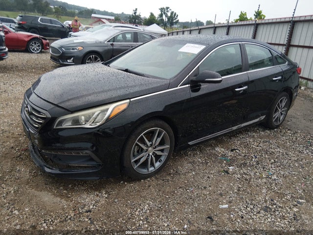 2015 Hyundai Sonata Sport 2.0t მანქანა იყიდება აუქციონზე, vin: 5NPE34AB9FH098509, აუქციონის ნომერი: 45759953