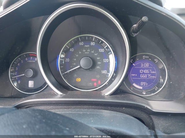 45759984 :رقم المزاد ، JHMGK5H56HS011878 vin ، 2017 Honda Fit Lx مزاد بيع