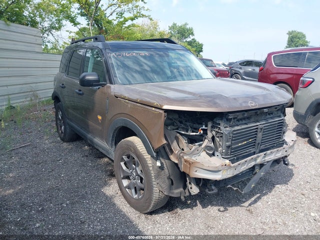Продаж на аукціоні авто 2022 Ford Bronco Sport Badlands, vin: 3FMCR9D96NRE19859, номер лоту: 45760026