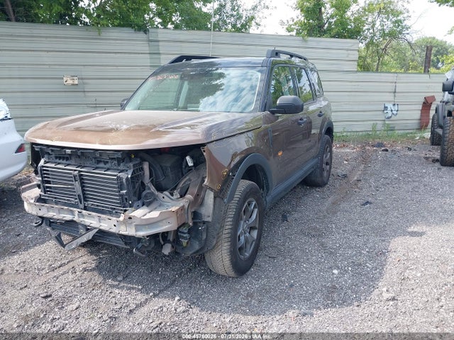 2022 Ford Bronco Sport Badlands მანქანა იყიდება აუქციონზე, vin: 3FMCR9D96NRE19859, აუქციონის ნომერი: 45760026