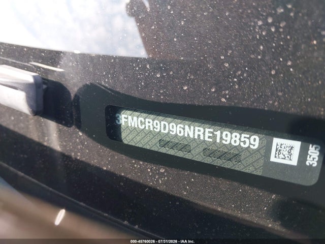 2022 Ford Bronco Sport Badlands მანქანა იყიდება აუქციონზე, vin: 3FMCR9D96NRE19859, აუქციონის ნომერი: 45760026