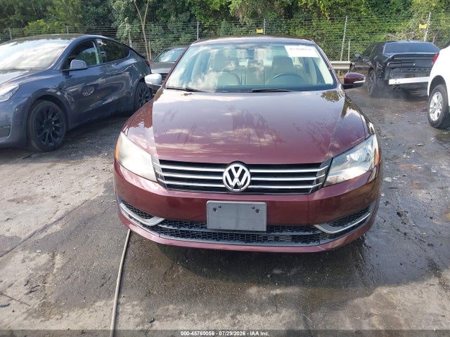 2013 Volkswagen Passat 2.5l Se მანქანა იყიდება აუქციონზე, vin: 1VWBP7A37DC123589, აუქციონის ნომერი: 45760056