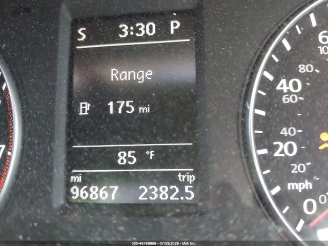 2013 Volkswagen Passat 2.5l Se მანქანა იყიდება აუქციონზე, vin: 1VWBP7A37DC123589, აუქციონის ნომერი: 45760056