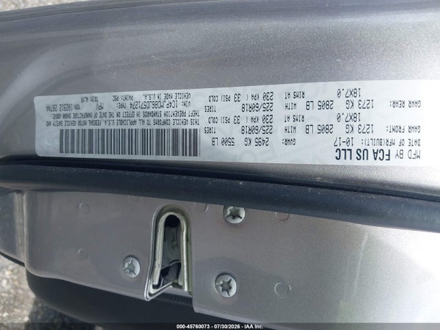 2018 Jeep Cherokee Limited 4x4 მანქანა იყიდება აუქციონზე, vin: 1C4PJMDB6JD571274, აუქციონის ნომერი: 45760073