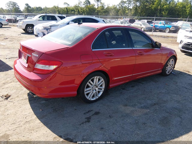 45760076 :رقم المزاد ، WDDGF81X68F139541 vin ، 2008 Mercedes-benz C 300 Sport 4matic مزاد بيع