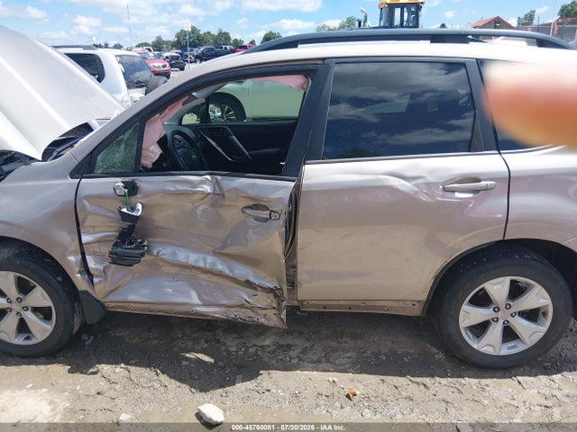 Продаж на аукціоні авто 2016 Subaru Forester 2.5i, vin: JF2SJABC5GH451828, номер лоту: 45760081