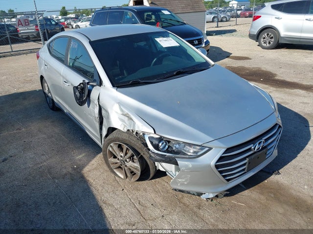Продажа на аукционе авто 2018 Hyundai Elantra Sel, vin: 5NPD84LF0JH218445, номер лота: 45760133