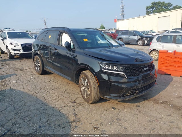 2022 Kia Sorento S მანქანა იყიდება აუქციონზე, vin: 5XYRL4LCXNG151912, აუქციონის ნომერი: 45760161