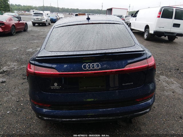 Продажа на аукционе авто 2022 Audi E-tron Sportback Premium S Line Quattro, vin: WA11AAGE3NB028602, номер лота: 45760213