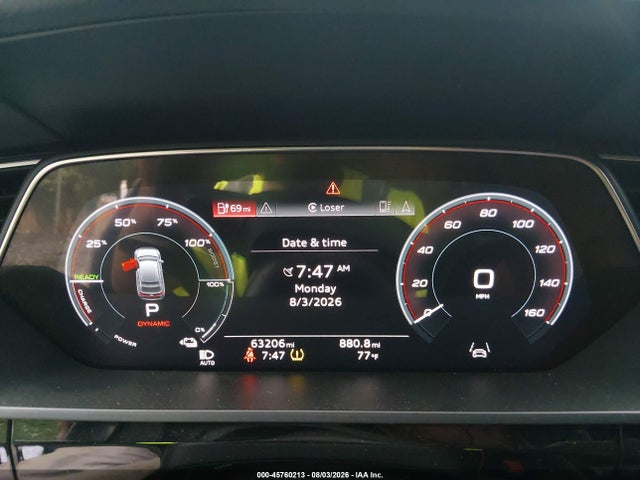 Продажа на аукционе авто 2022 Audi E-tron Sportback Premium S Line Quattro, vin: WA11AAGE3NB028602, номер лота: 45760213