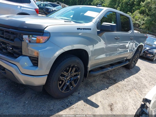45760254 :رقم المزاد ، 1GCPKBEK8SZ338114 vin ، 2025 Chevrolet Silverado 1500 4wd  Short Bed Custom مزاد بيع