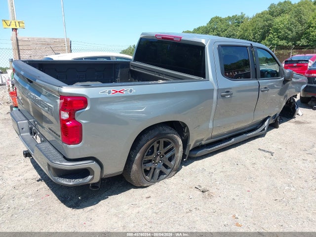45760254 :رقم المزاد ، 1GCPKBEK8SZ338114 vin ، 2025 Chevrolet Silverado 1500 4wd  Short Bed Custom مزاد بيع