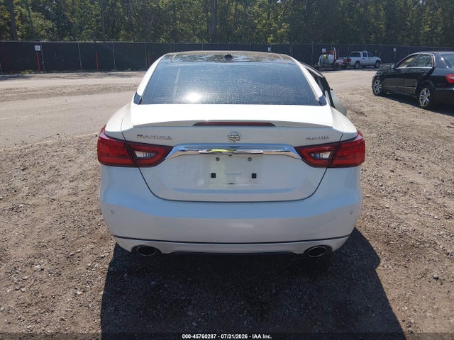 2017 Nissan Maxima 3.5 Platinum მანქანა იყიდება აუქციონზე, vin: 1N4AA6AP5HC381327, აუქციონის ნომერი: 45760287
