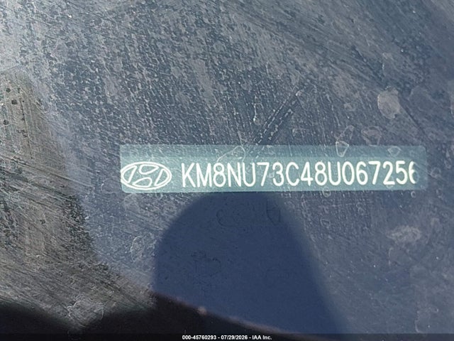 Продажа на аукционе авто 2008 Hyundai Veracruz Gls/limited/se, vin: KM8NU73C48U067256, номер лота: 45760293