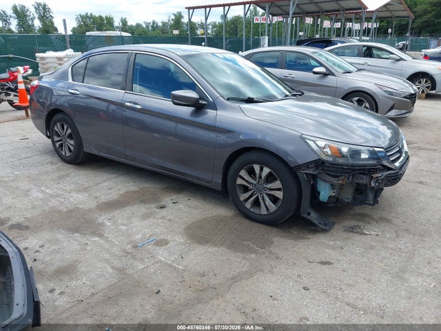 2015 Honda Accord Lx მანქანა იყიდება აუქციონზე, vin: 1HGCR2F36FA075239, აუქციონის ნომერი: 45760346