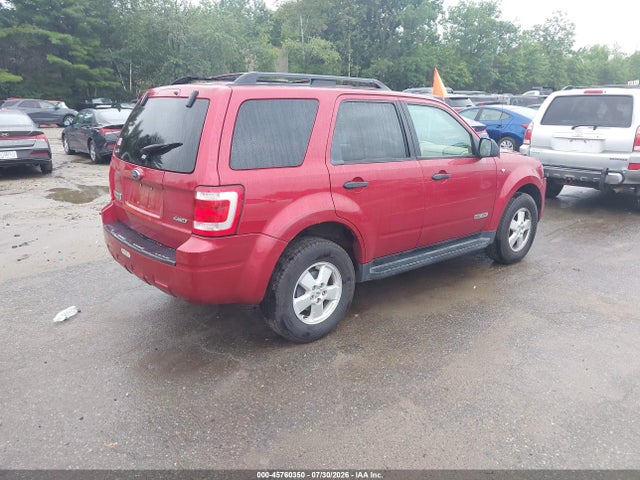 Продажа на аукционе авто 2008 Ford Escape Xlt, vin: 1FMCU93178KA38590, номер лота: 45760350