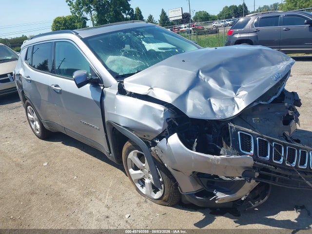 2019 Jeep Compass Latitude Fwd მანქანა იყიდება აუქციონზე, vin: 3C4NJCBBXKT844328, აუქციონის ნომერი: 45760355