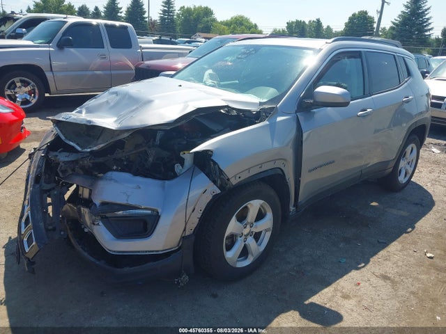 45760355 :رقم المزاد ، 3C4NJCBBXKT844328 vin ، 2019 Jeep Compass Latitude Fwd مزاد بيع