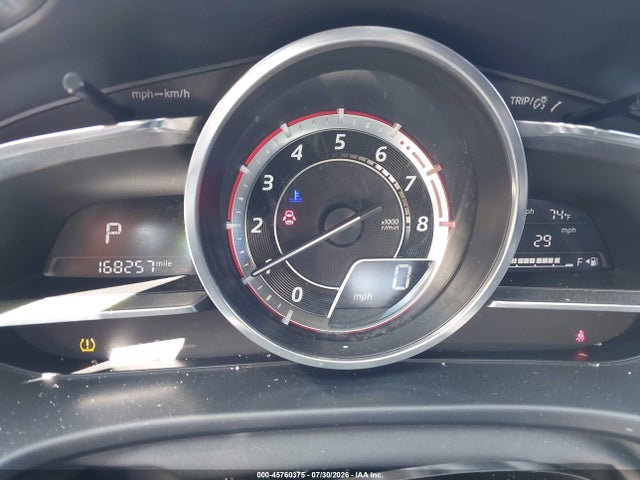 45760375 :رقم المزاد ، JM1BM1N31G1328375 vin ، 2016 Mazda Mazda3 S Grand Touring مزاد بيع