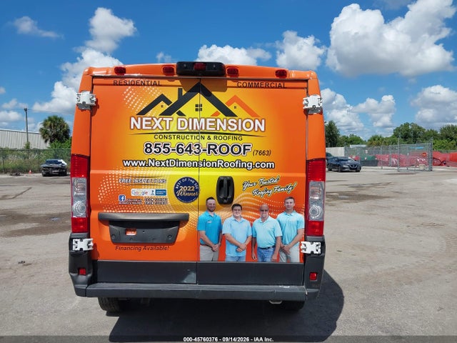 Aukcja sprzedaży 2022 Ram Promaster 1500 Low Roof 136 Wb, vin: 3C6LRVAG5NE109488, numer aukcji: 45760376