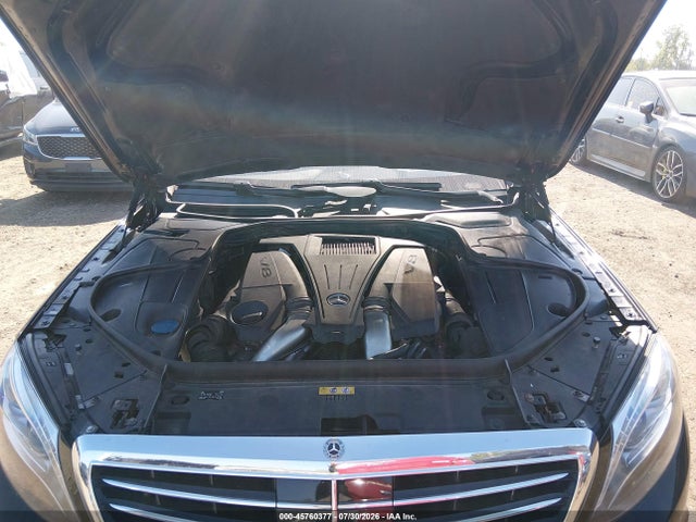 2015 Mercedes-benz S 550 4matic მანქანა იყიდება აუქციონზე, vin: WDDUG8FB4FA109073, აუქციონის ნომერი: 45760377