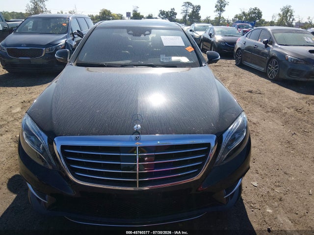 2015 Mercedes-benz S 550 4matic მანქანა იყიდება აუქციონზე, vin: WDDUG8FB4FA109073, აუქციონის ნომერი: 45760377