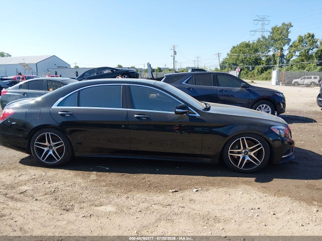 2015 Mercedes-benz S 550 4matic მანქანა იყიდება აუქციონზე, vin: WDDUG8FB4FA109073, აუქციონის ნომერი: 45760377