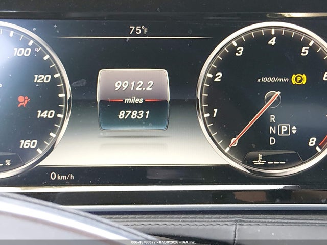 2015 Mercedes-benz S 550 4matic მანქანა იყიდება აუქციონზე, vin: WDDUG8FB4FA109073, აუქციონის ნომერი: 45760377