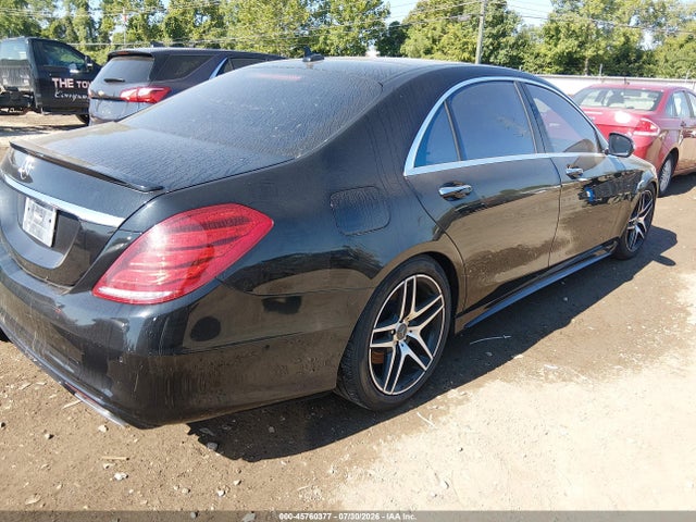 2015 Mercedes-benz S 550 4matic მანქანა იყიდება აუქციონზე, vin: WDDUG8FB4FA109073, აუქციონის ნომერი: 45760377