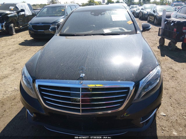 2015 Mercedes-benz S 550 4matic მანქანა იყიდება აუქციონზე, vin: WDDUG8FB4FA109073, აუქციონის ნომერი: 45760377