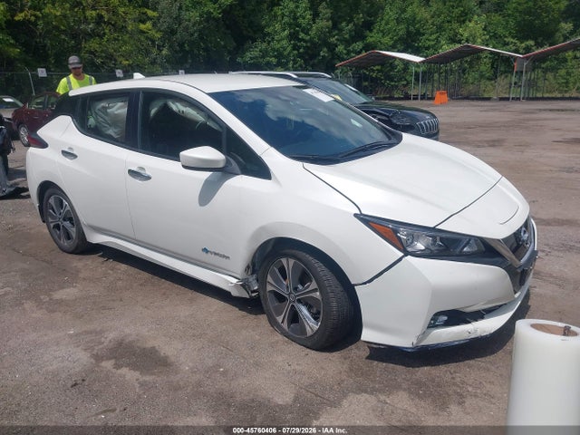 45760406 :رقم المزاد ، 1N4BZ1CP9KC311432 vin ، 2019 Nissan Leaf Sv Plus مزاد بيع