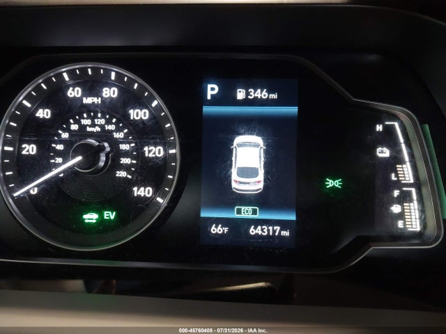 2020 Hyundai Ioniq Hybrid Blue მანქანა იყიდება აუქციონზე, vin: KMHC65LC8LU221739, აუქციონის ნომერი: 45760408