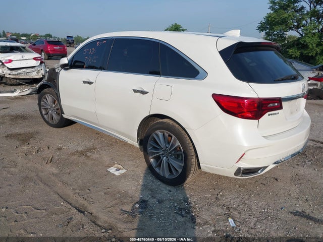 2018 Acura Mdx Sport Hybrid Technology Package მანქანა იყიდება აუქციონზე, vin: 5J8YD7H52JL000079, აუქციონის ნომერი: 45760449