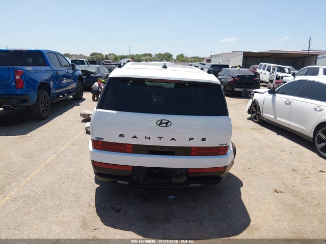Aukcja sprzedaży 2025 Hyundai Santa Fe Hybrid Calligraphy, vin: 5NMP54G18SH061931, numer aukcji: 45760526