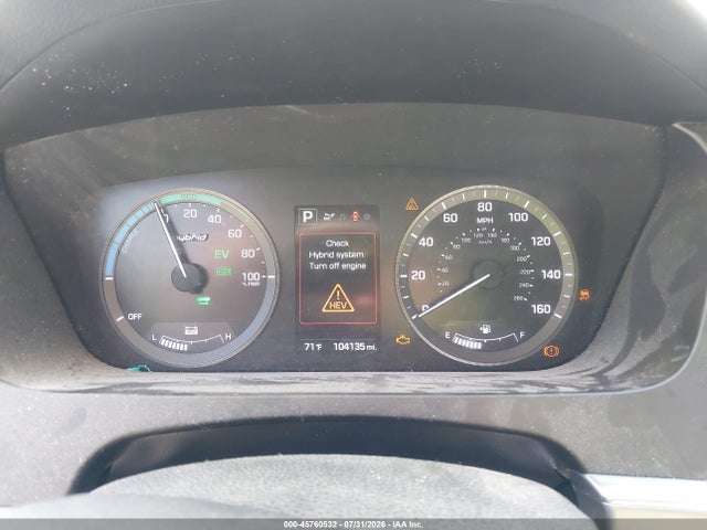 Aukcja sprzedaży 2016 Hyundai Sonata Hybrid Se, vin: KMHE24L1XGA035382, numer aukcji: 45760532