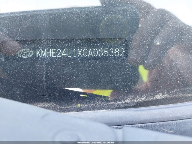 Aukcja sprzedaży 2016 Hyundai Sonata Hybrid Se, vin: KMHE24L1XGA035382, numer aukcji: 45760532