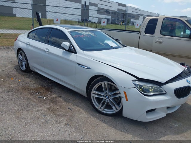 45760537 :رقم المزاد ، WBA6D0C50GD927733 vin ، 2016 Bmw 640i Gran Coupe مزاد بيع