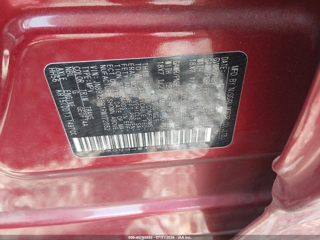 2024 Nissan Rogue Sv Intelligent Awd მანქანა იყიდება აუქციონზე, vin: JN8BT3BB1RW172052, აუქციონის ნომერი: 45760552