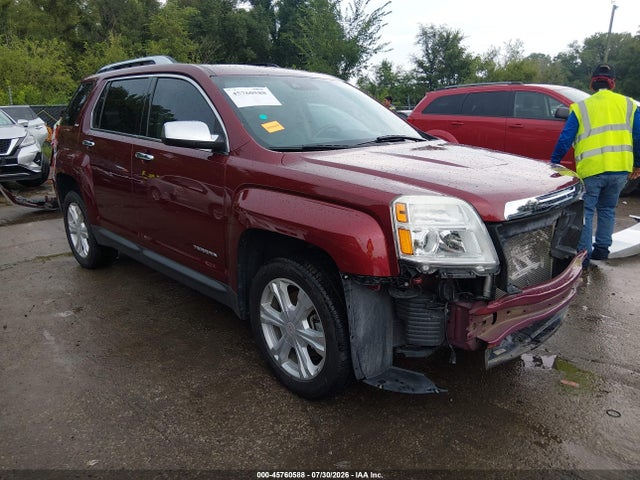 2016 Gmc Terrain Slt მანქანა იყიდება აუქციონზე, vin: 2GKALPEKXG6336291, აუქციონის ნომერი: 45760588