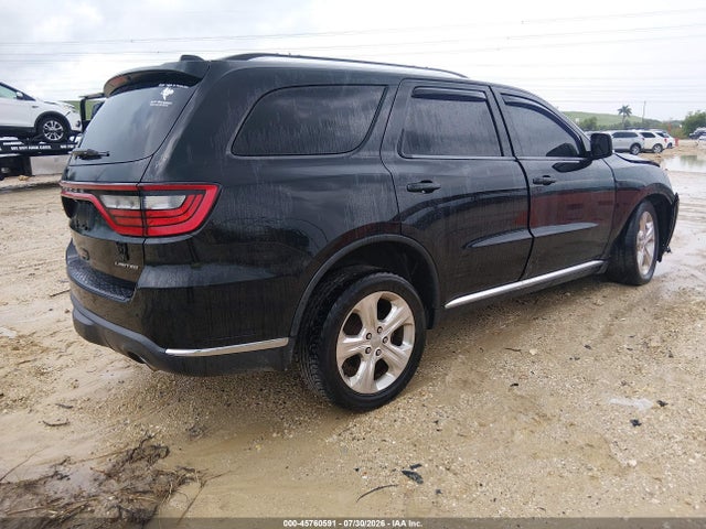 45760591 :رقم المزاد ، 1C4RDJDG0FC870038 vin ، 2015 Dodge Durango Limited مزاد بيع