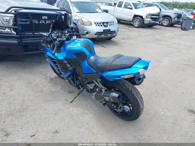 2012 Kawasaki Zx1400 Ec მანქანა იყიდება აუქციონზე, vin: JKBZXNE1XCA004515, აუქციონის ნომერი: 45760610