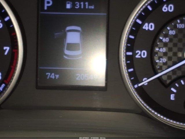 2020 Hyundai Elantra Se მანქანა იყიდება აუქციონზე, vin: 5NPD74LF0LH613988, აუქციონის ნომერი: 45760631