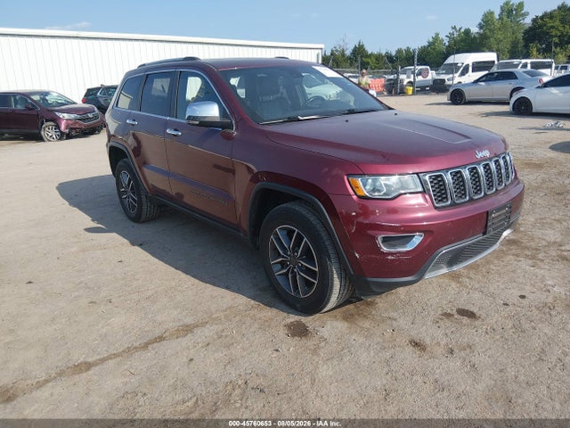 45760653 :رقم المزاد ، 1C4RJFBG2MC559412 vin ، 2021 Jeep Grand Cherokee Limited 4x4 مزاد بيع