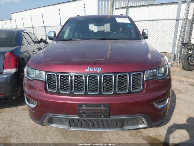 45760653 :رقم المزاد ، 1C4RJFBG2MC559412 vin ، 2021 Jeep Grand Cherokee Limited 4x4 مزاد بيع